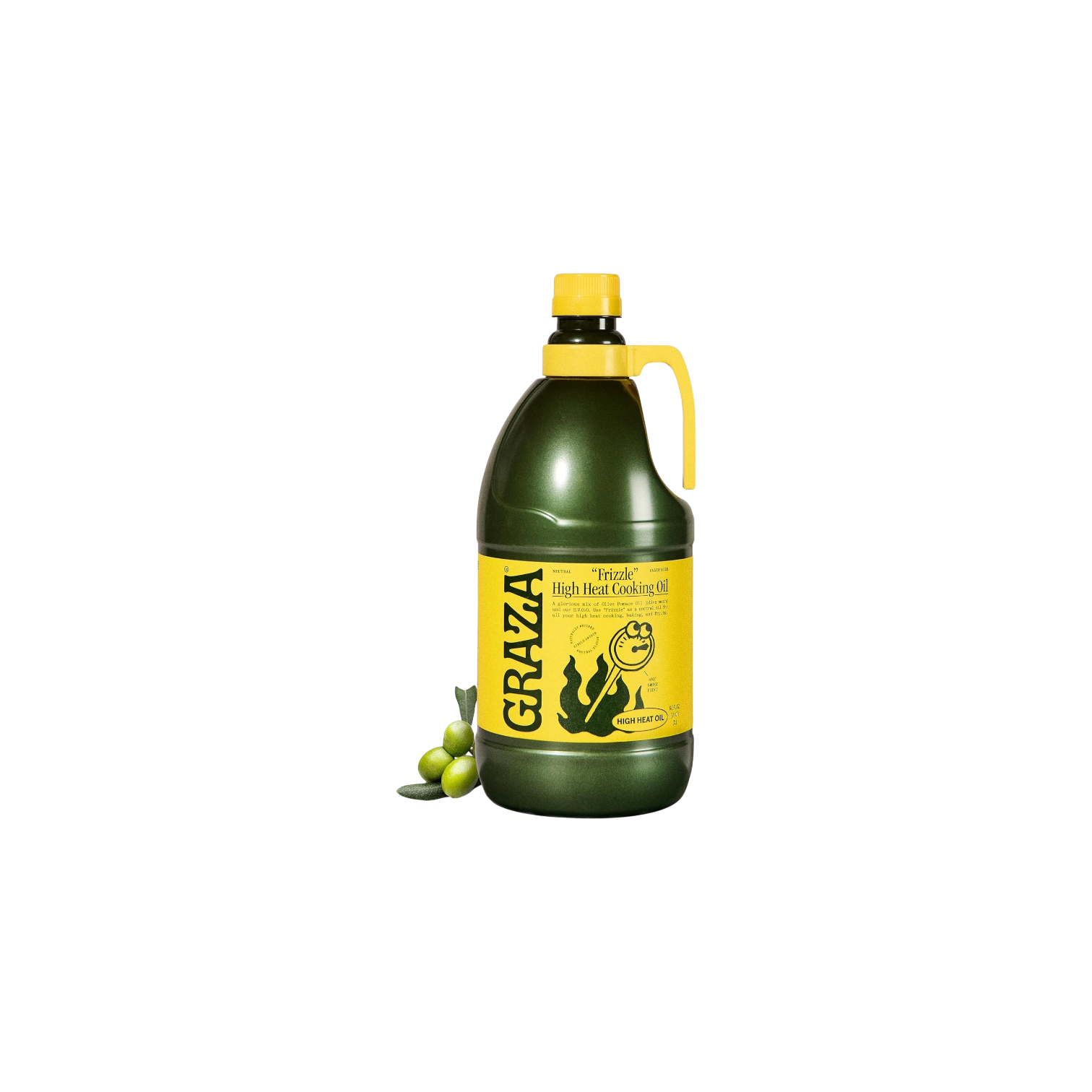 Frizzle High Heat Coo by Grazaking Oil by Graza